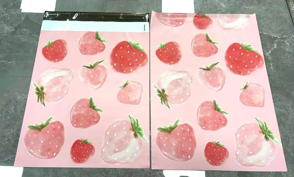 Strawberry Polymailers