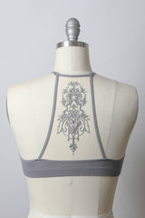 17176 Backless Boho Detail Bralettes