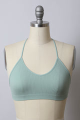 17176 Backless Boho Detail Bralettes