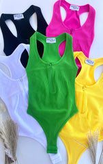 17957 ZIPPER BODYSUIT