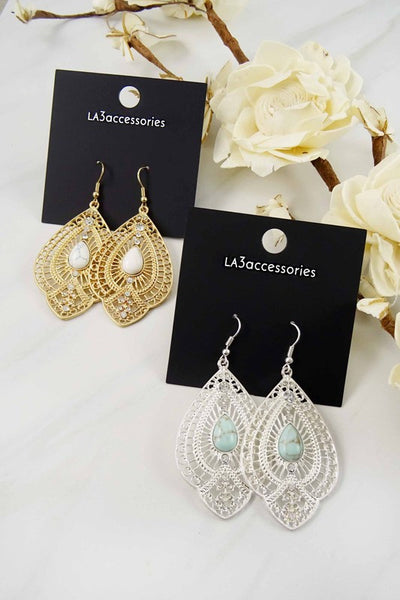 Silver Avery Earrings