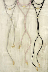 Mauve Wrap Choker