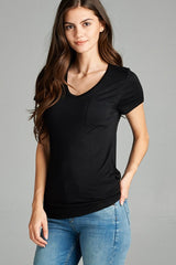 Rachel Tee in Black