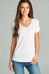 Rachel Tee in White