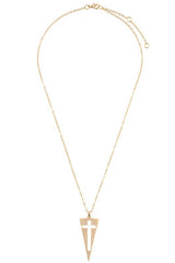Silver Cross Pendant Necklace