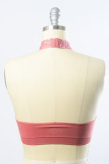 Morticia Bralette in Pink