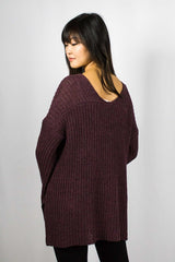 Naya Sweater in Wine