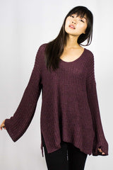 Naya Sweater in Wine