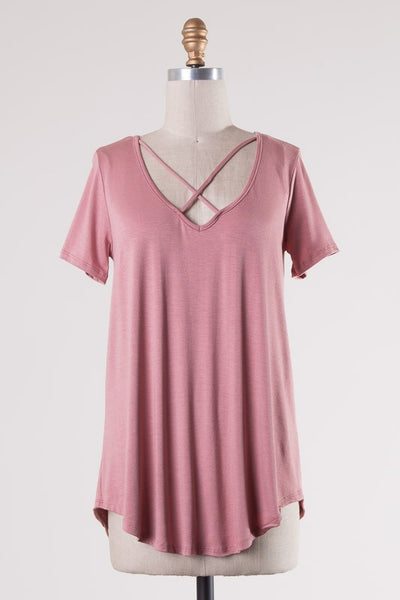 Sandra Tee in Mauve