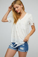 Distressed Charlea Tee