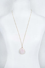 Teardrop Stone Pendant
