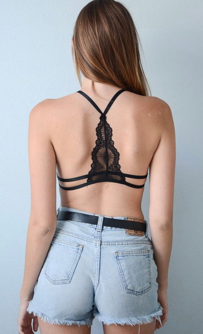June Backless Bralette Bella Dawn Boutique