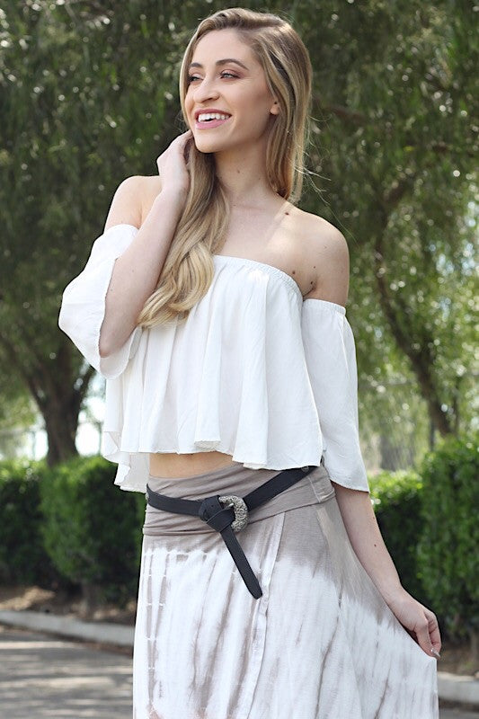 Zoey Blouse in White