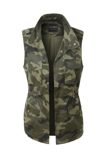 Teagan Camo Vest