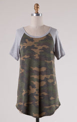 Jane Camo Tee