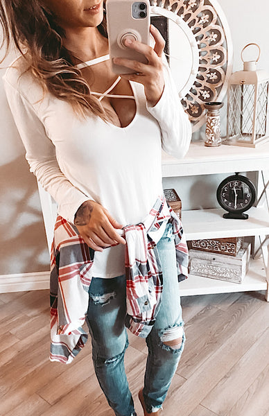 Amelia Blouse in White