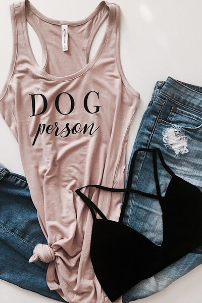 Dog Person Tank