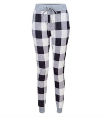 Plaid Joggers