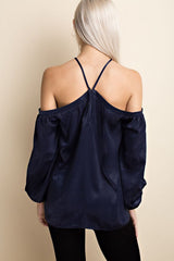 Ellie Blouse in Navy