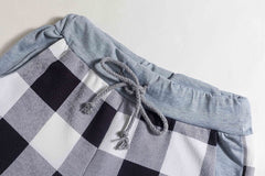 Plaid Joggers