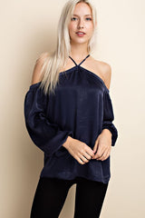 Ellie Blouse in Navy