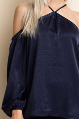 Ellie Blouse in Navy