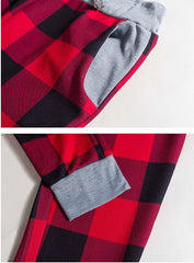 Plaid Joggers
