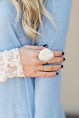 Evelyn Marble Ring