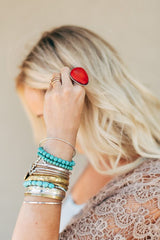 Evelyn Marble Ring