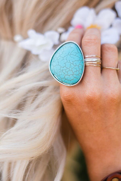 Evelyn Marble Ring